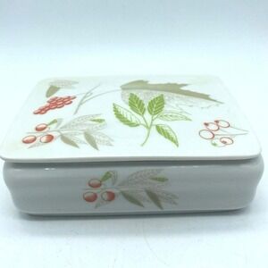 Vintage Easterling Forever spring Made‎ in Bavaria Germany Lidded Trinket dish